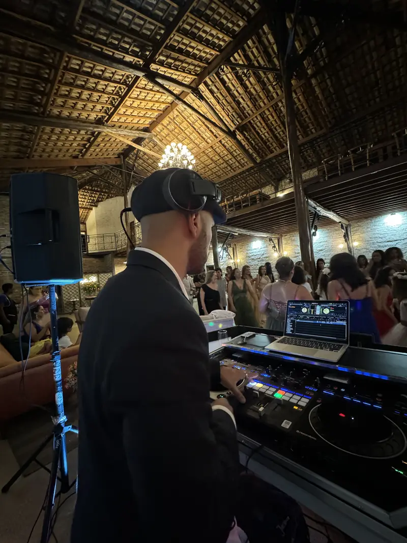 DJ Brazza em casamento